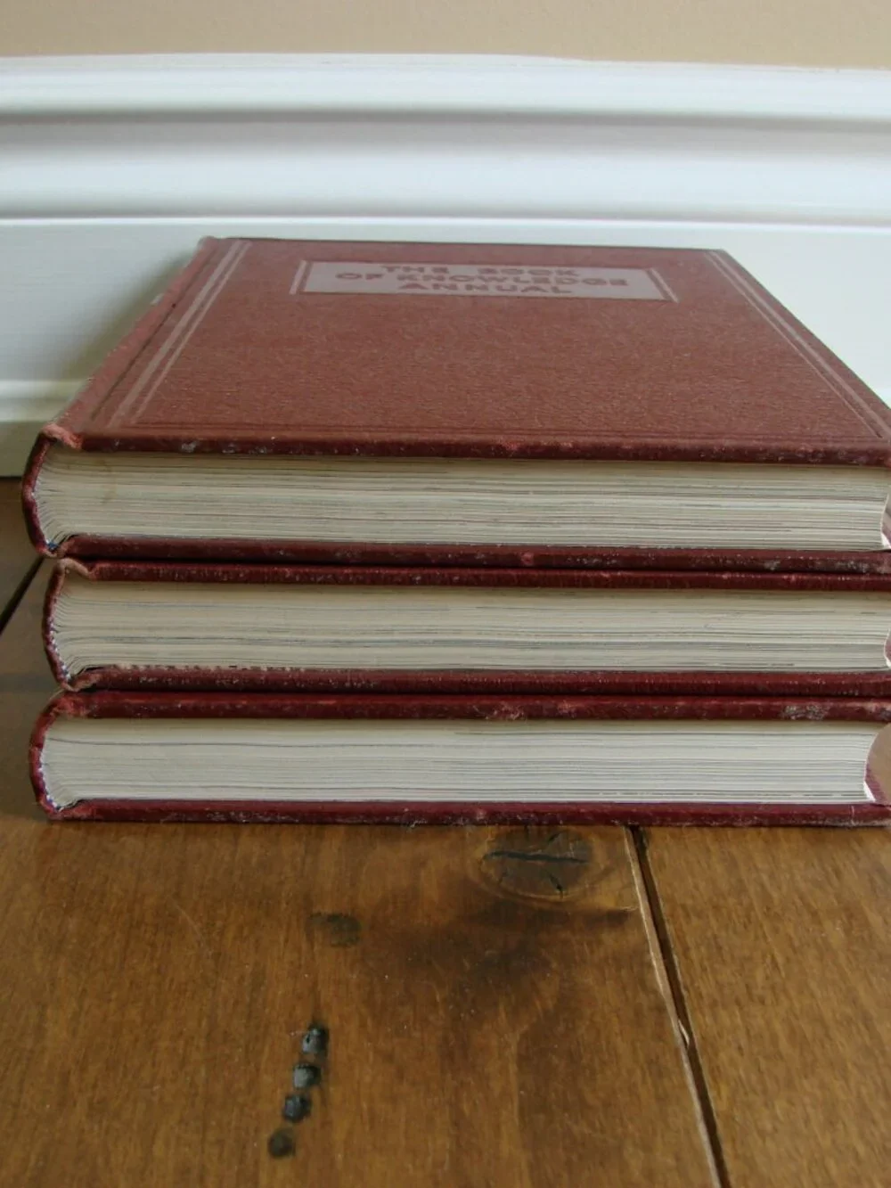 Vintage Books The Book of Knowledge Annual 1951 1952 1954 Hardcover Excellent!! - Picture 8 of 10